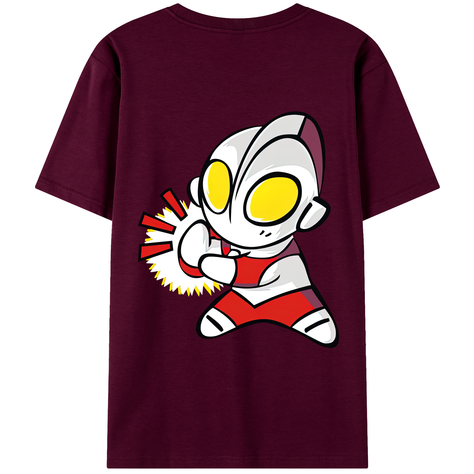 （画像用） ウルトラマン Ultraman レディース半袖Tシャツ(バックプリント)